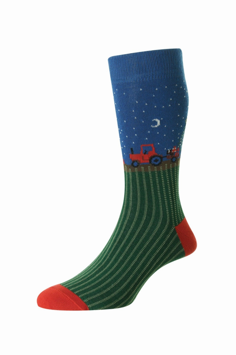 Hj Hall Christmas Farm Scene Rich Cotton Socks Hot Deal Alert Special Price Today