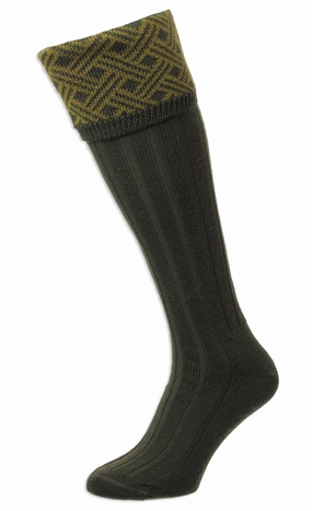 Limited Time Hot Deal Surprise Discount Today Hj Hall Langton Merino Wool Shooting Sock | Lattice Top