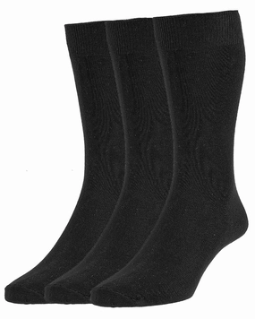 Hj Hall Mens Executive Plain Knit Socks Triple Pack Grab Save Today Online Exclusive Deal
