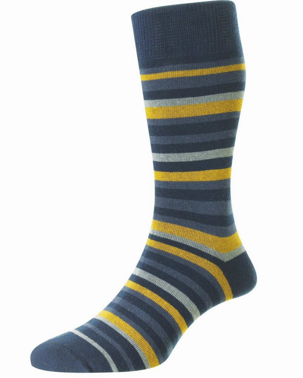 Best Price Online Trending Hot Picks Hj Hall Multi Stripe Comfort Top Socks