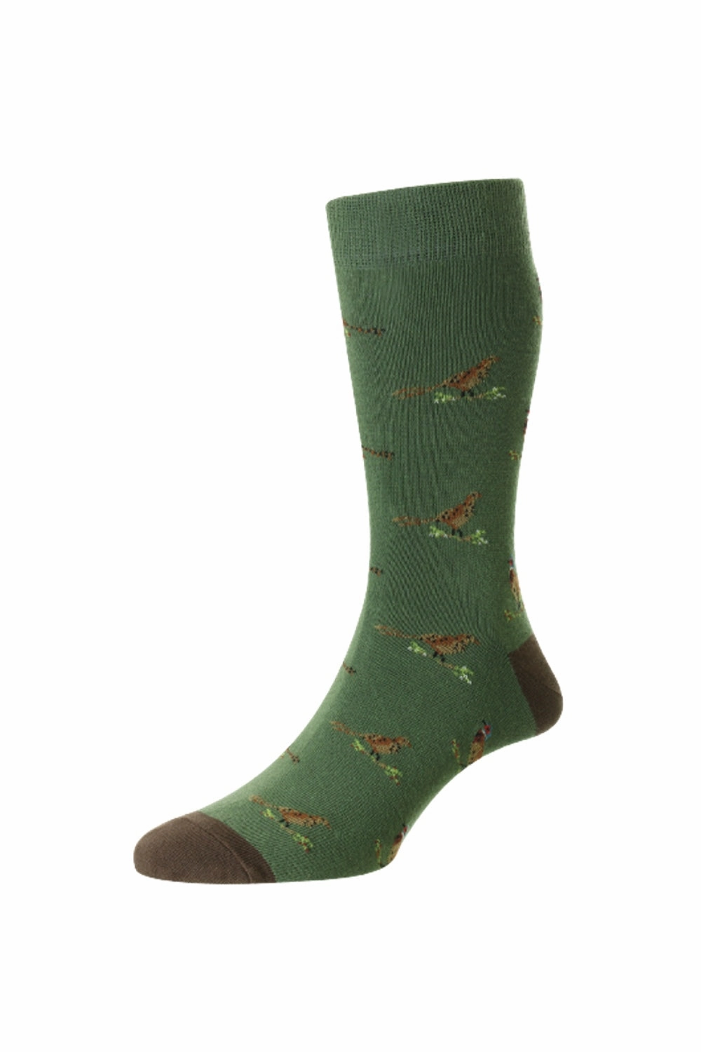 Today Only Hot Pick Hj Hall Pheasant And Grouse Motif Rich Cotton Socks