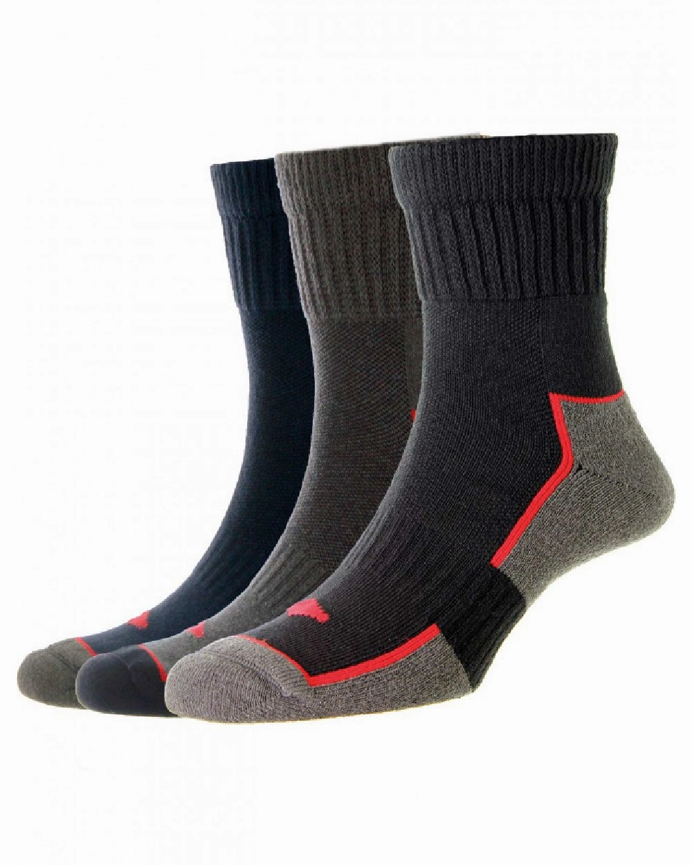 Hj Hall Short Work Sock Triple Pack Trending Deals Today