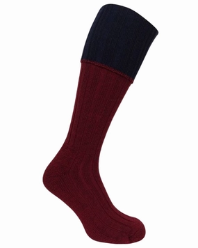 Hoggs Of Fife Contrast Turnover Top Stockings Shop the Savings Best Seller Discount