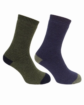 Hoggs Of Fife Country Short Socks Twin Pack MustShop Sale Flash Pick Today