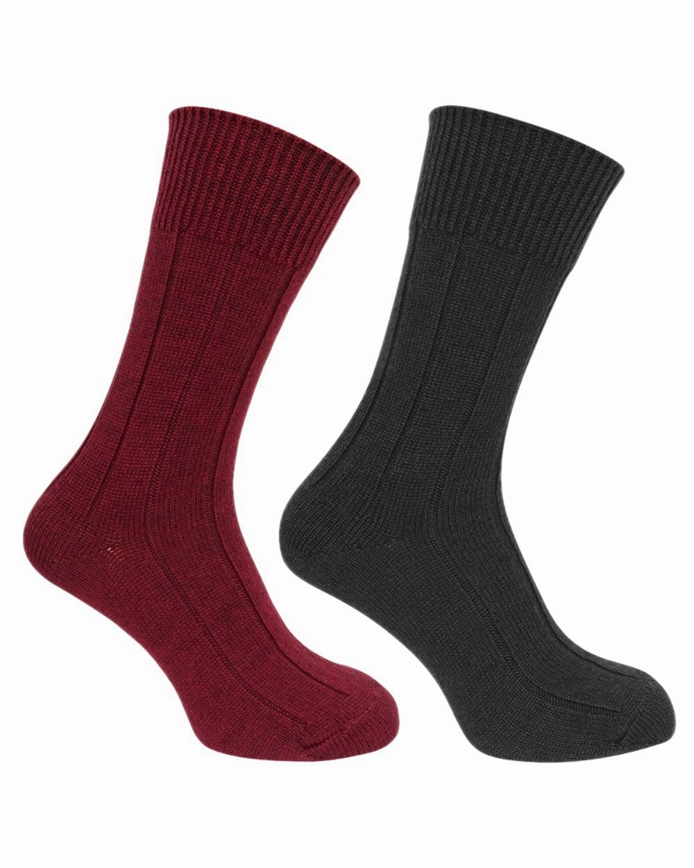Online Exclusive Offer Hoggs Of Fife Merino Brogue Country Socks Twin Pack