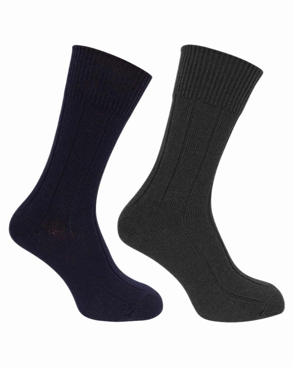 Hoggs Of Fife Merino Brogue Country Socks Twin Pack Daily Clearance Deal