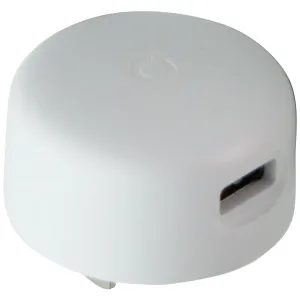 Flash Offer Today MustHave Clearance Google (5V/1.5A) 7.5W Single Usb Round Wall Adapter/Charger - White (G17Bw)