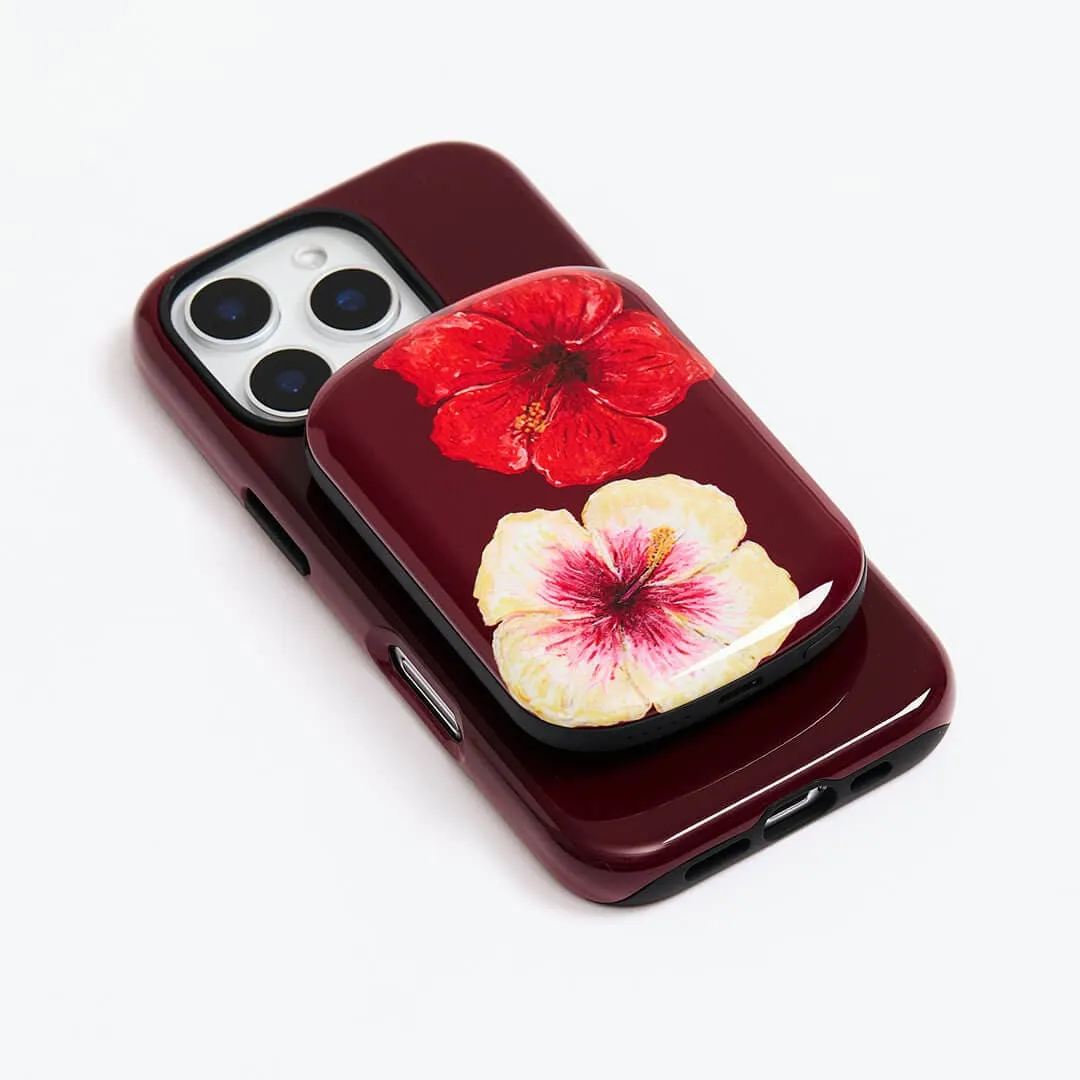 Todays Hot Savings Limited Time Offer Hibiscus Flower Chargepod Magsafe Power Bank