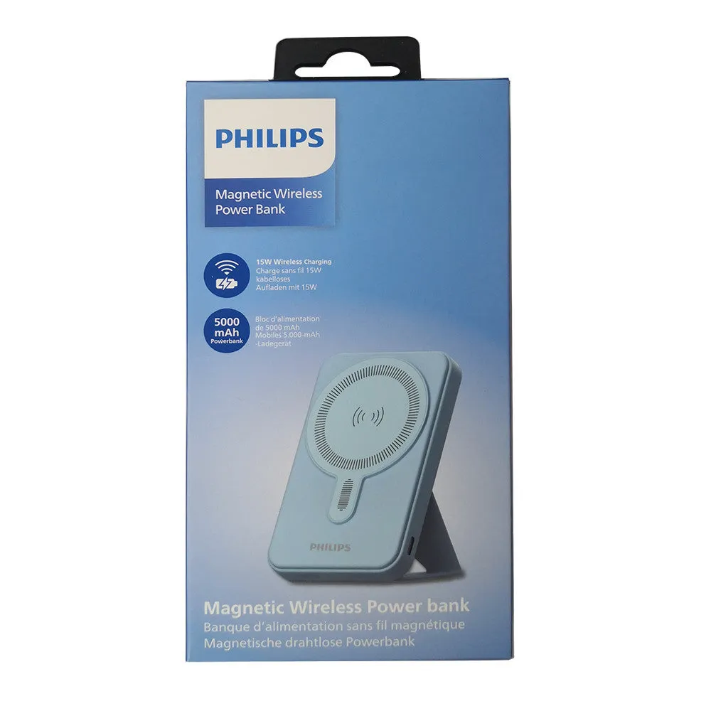 Philips 15W Magnetic Wireless Power Bank 5000Mah Wireless Charger Charging Powerbank Usb Type C For Ip 15/14 Dlp9819N Flash Deal Today Shop Todays Picks