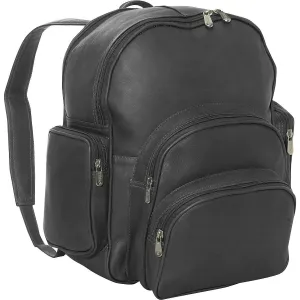 Trendy Picks Today Piel Leather Expandable Backpack