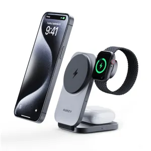 Lc-Mc312 Magfusion Z Qi2 Mfw 3-In-1 15W Foldable Magnetic Fast Wireless Charging Station Online Deal Frenzy Clearance Steal Today