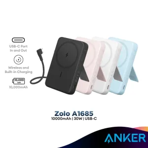 Anker Zolo 10000Mah 30W Wireless Magnetic With Usb C Cable Powerbank Mega Sale Now Biggest Savings Now
