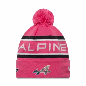 Big Price Drop Alpine Racing Replica Team Pink Cuff Knit Beanie Hat