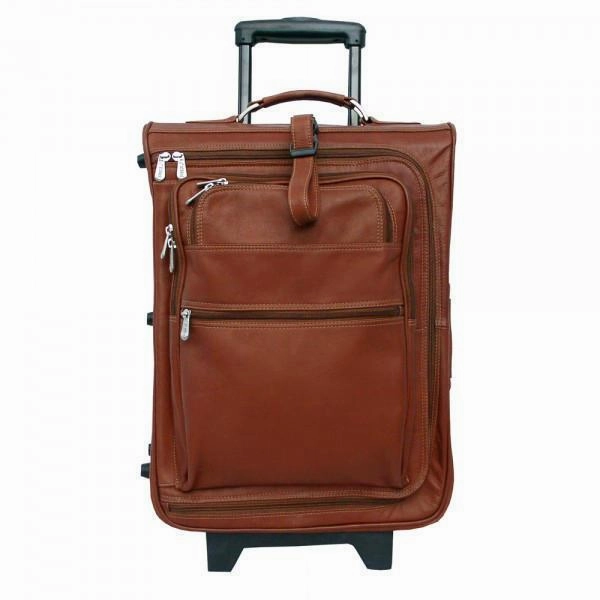 Hot Sale Alert Limited Time Steal Piel Leather 19" Multi-Pocket Wheeler