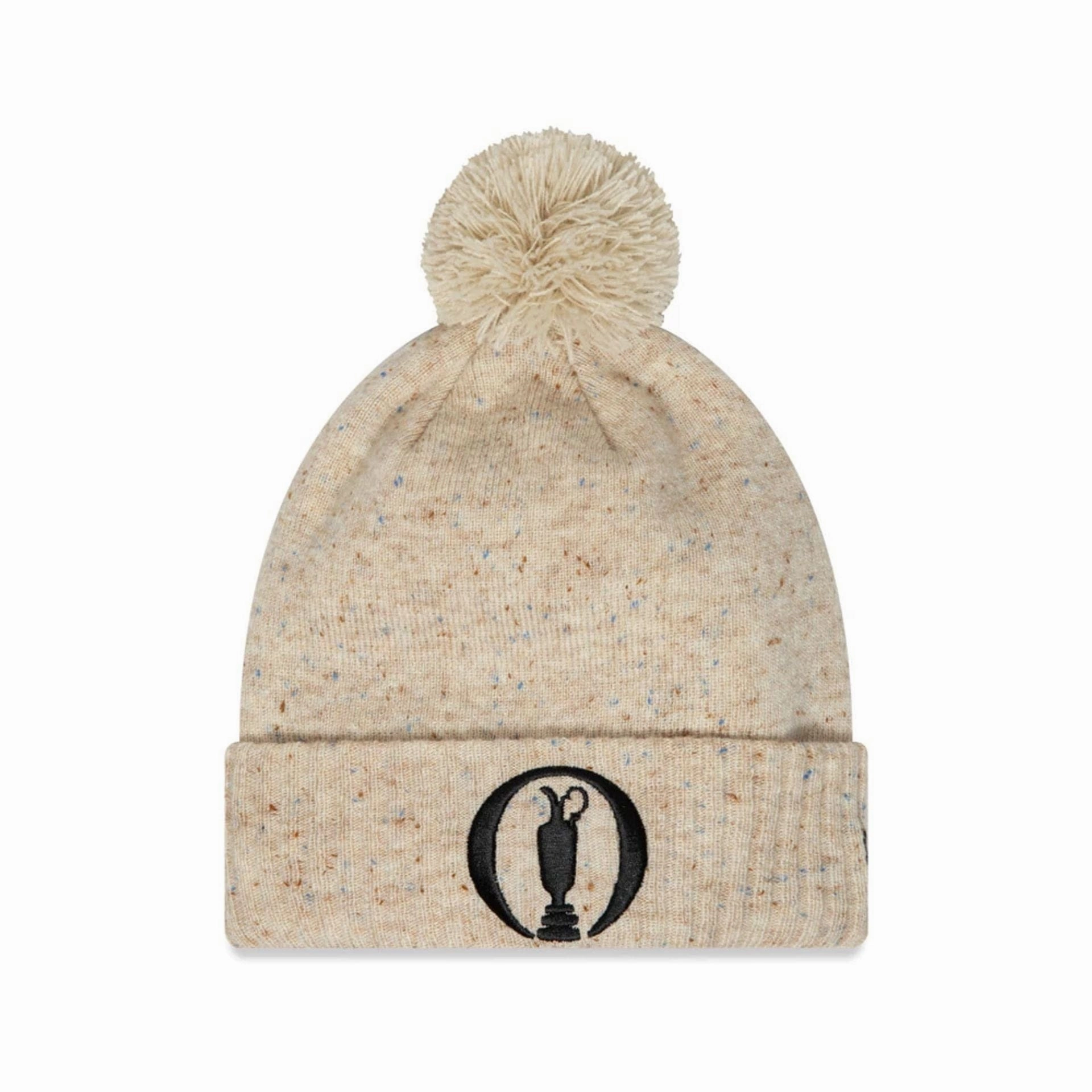 The Open Championships Fleck Cream Bobble Knit Beanie Hat Exclusive Hot Pick Big Price Drop