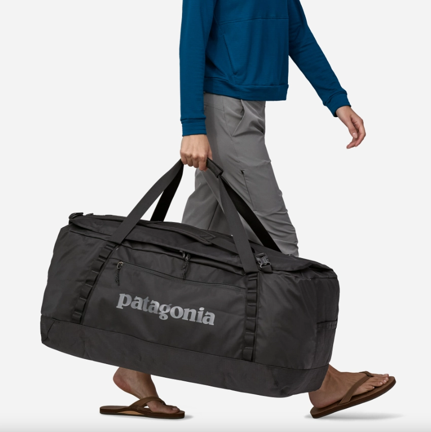 Patagonia Matte Black Hole 100L Duffle Bag Limited Stock Alert