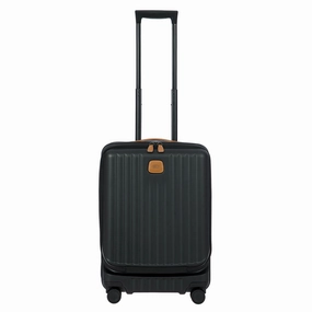 Bric'S Capri 21" Spinner W/ Pocket Expandable - Matte Black Daily Clearance Deal Shop Hot Deals
