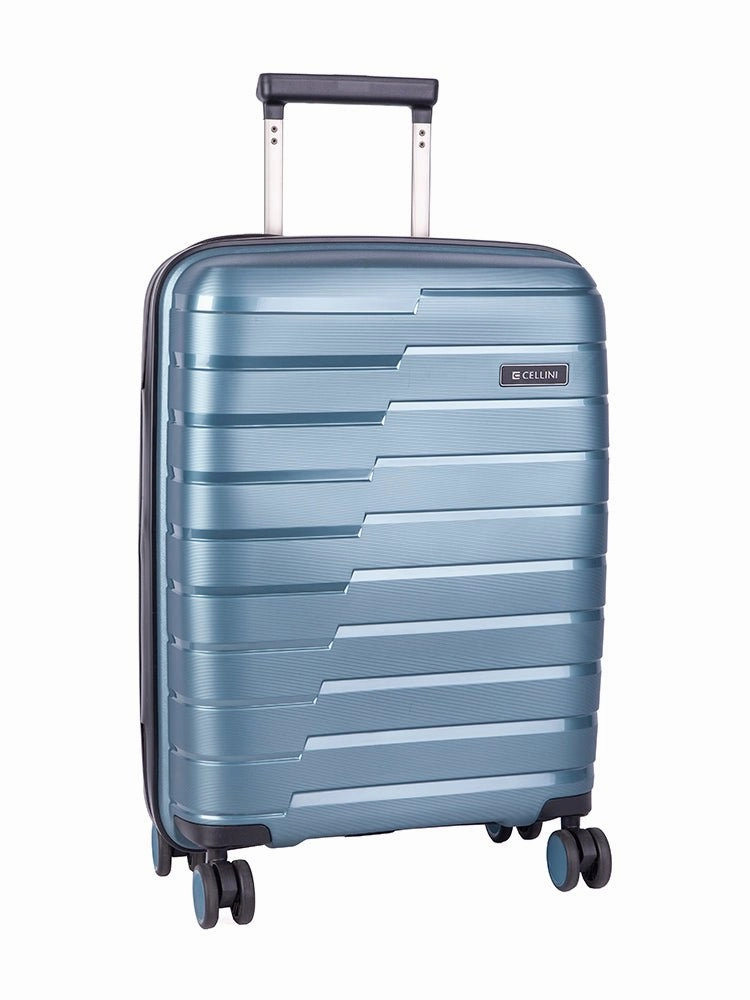 Hot Pick Deal Weekend Flash Offer Cellini Microlite 53Cm Carry-On Trolley | Electric Blue