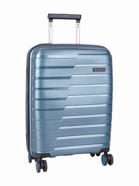 Hot Pick Deal Weekend Flash Offer Cellini Microlite 53Cm Carry-On Trolley | Electric Blue