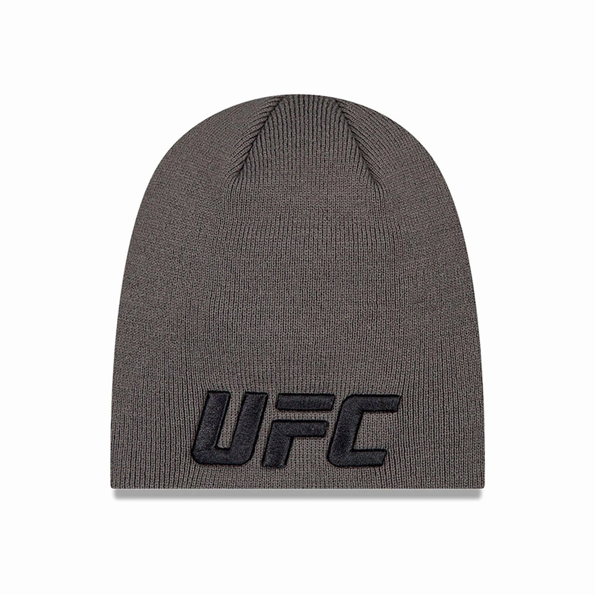 Ultimate Fighting Ufc Mma Dark Grey Skull Knit Beanie Hat Todays Hot Savings Flash Sale Alert