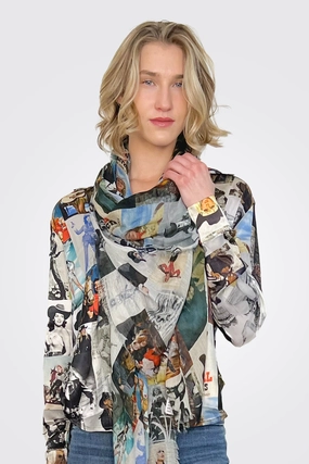 Shop the Savings Now Large Scarf - Cowgirl