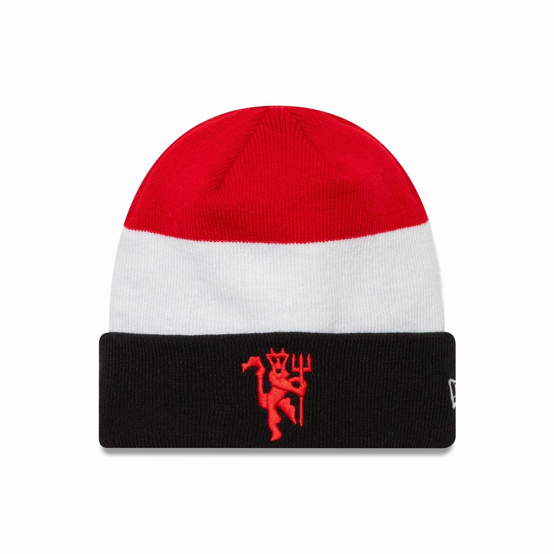 Today Only Offer Today Only Savings Manchester United Fc Flag Black Cuff Knit Beanie Hat