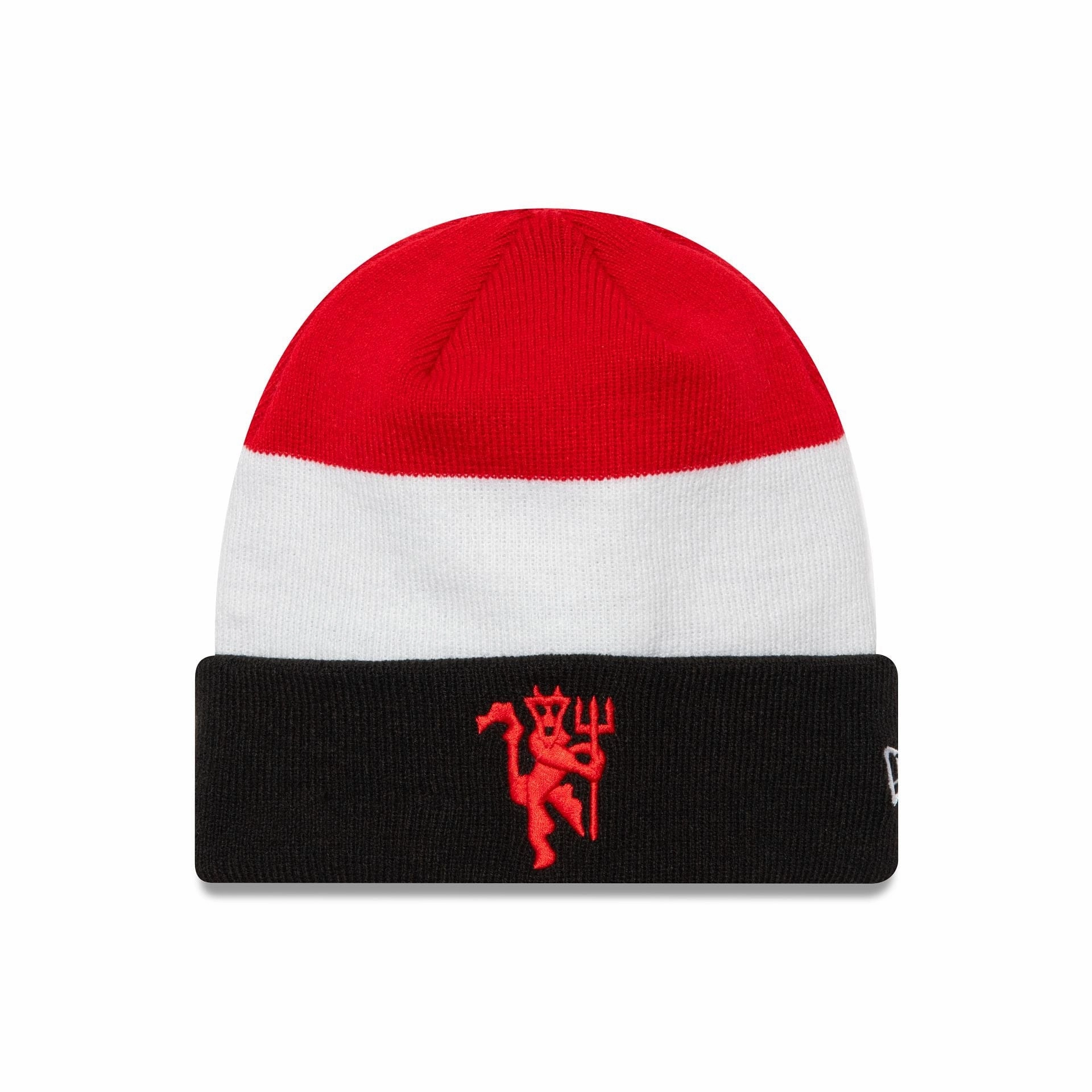 Today Only Offer Today Only Savings Manchester United Fc Flag Black Cuff Knit Beanie Hat