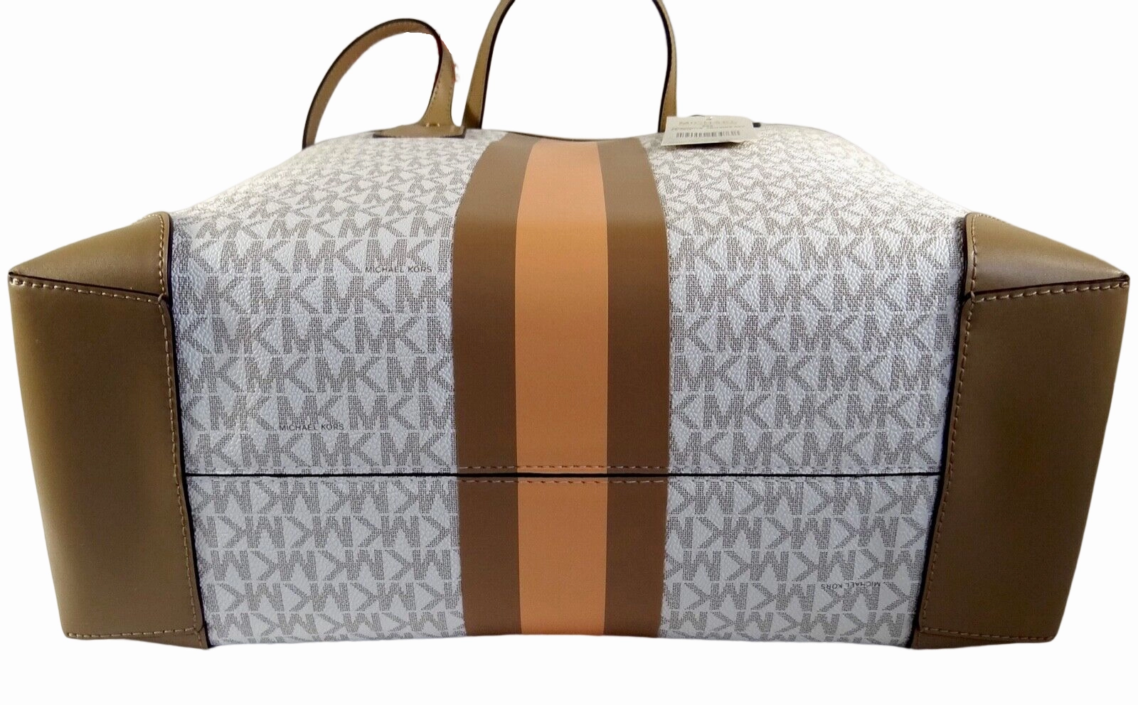 Michael Kors Eva Mk Signature Pvc Nylontote With Pouch Special Price Today