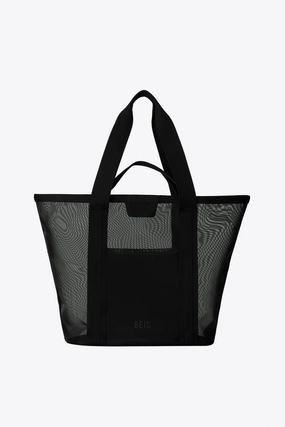 Online Exclusive Steal Shop Now Save The Mesh Beach Tote In Black