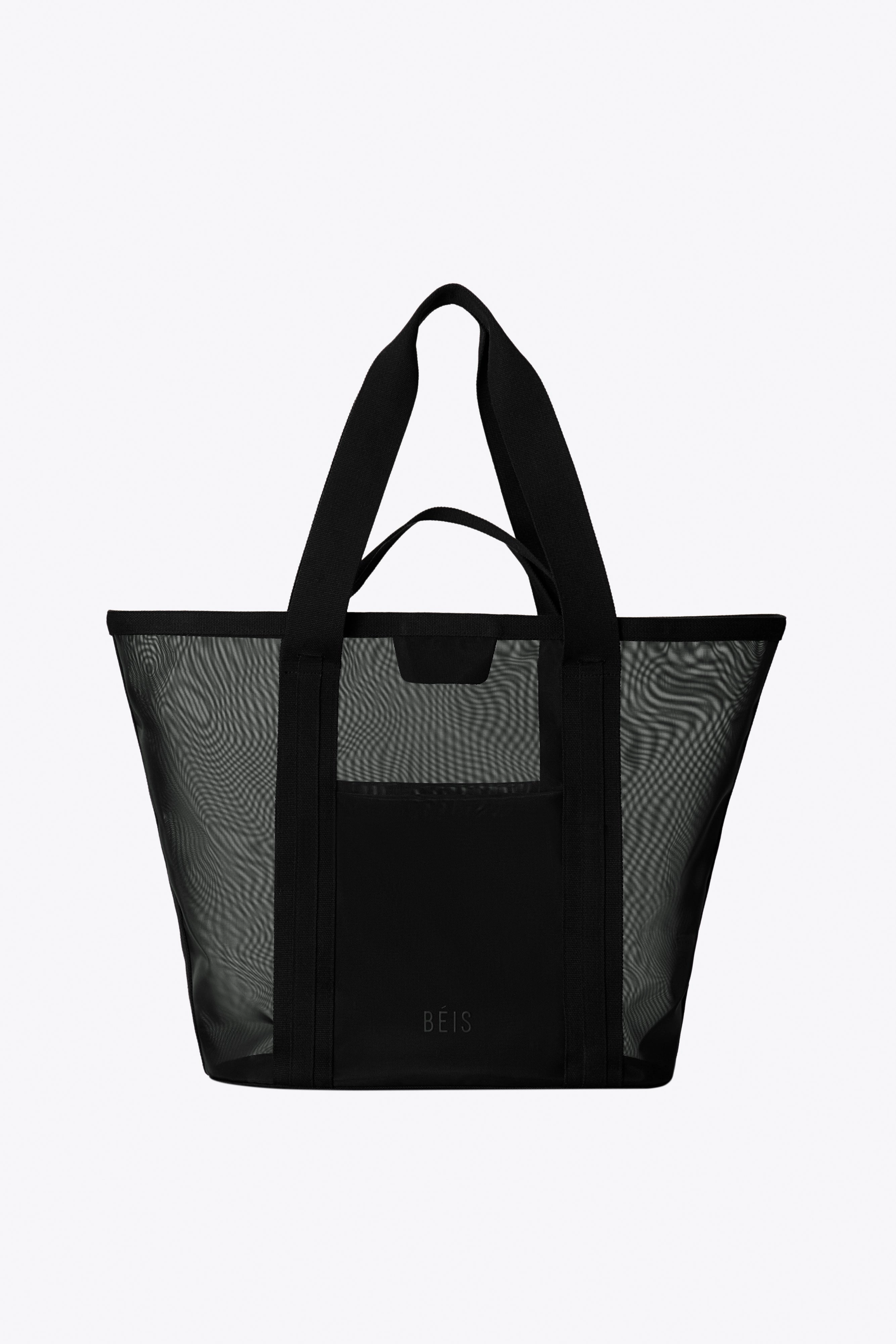 Online Exclusive Steal Shop Now Save The Mesh Beach Tote In Black