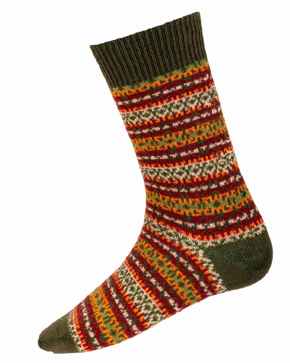 House Of Cheviot Fairsle Short Socks Todays Best Deal