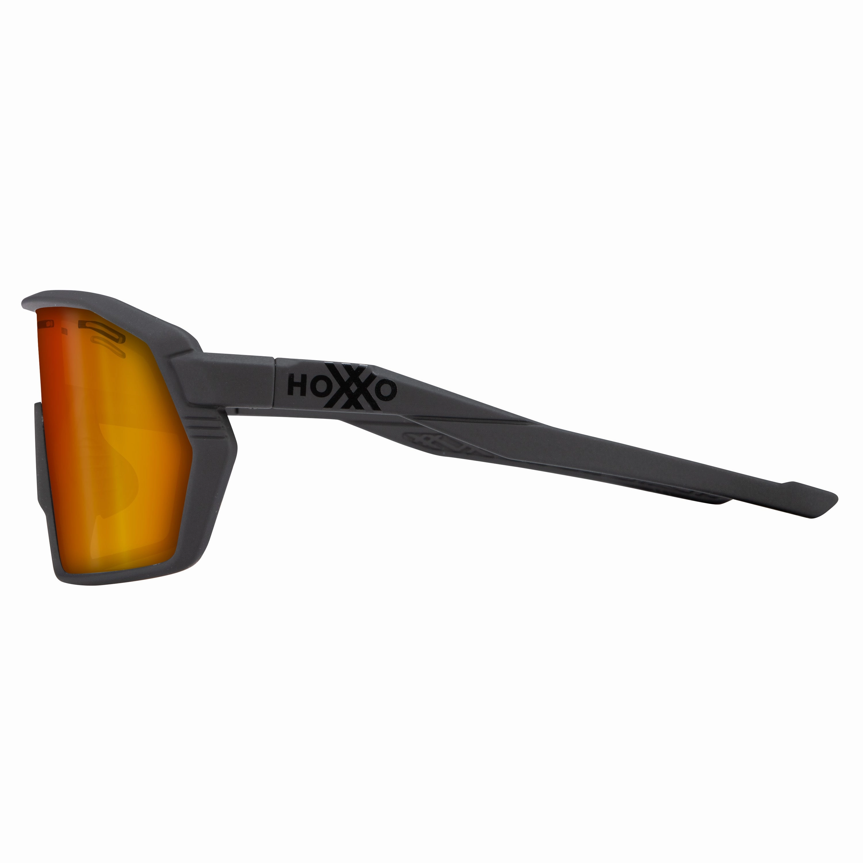 Hoxxo Tephra Air glasses orange lens - Matte black 