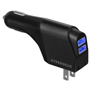 Special Savings Today Exclusive Online Discount Hybrid 10W Dual Usb Car   Wall Charger | Black