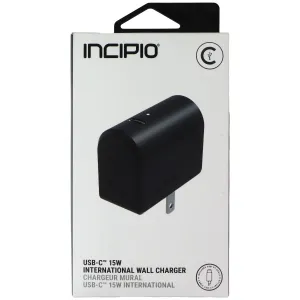 Save Big Online Grab It Before Gone Incipio Usb-C 15W International Wall Charger With 4.5-Ft Usb-C Cable - Black