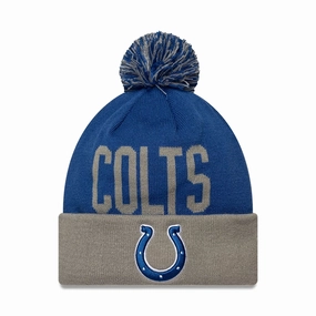 Hot Clearance Now Indianapolis Colts Nfl Berlin Game 2025 Blue Cuff Knit Beanie Hat