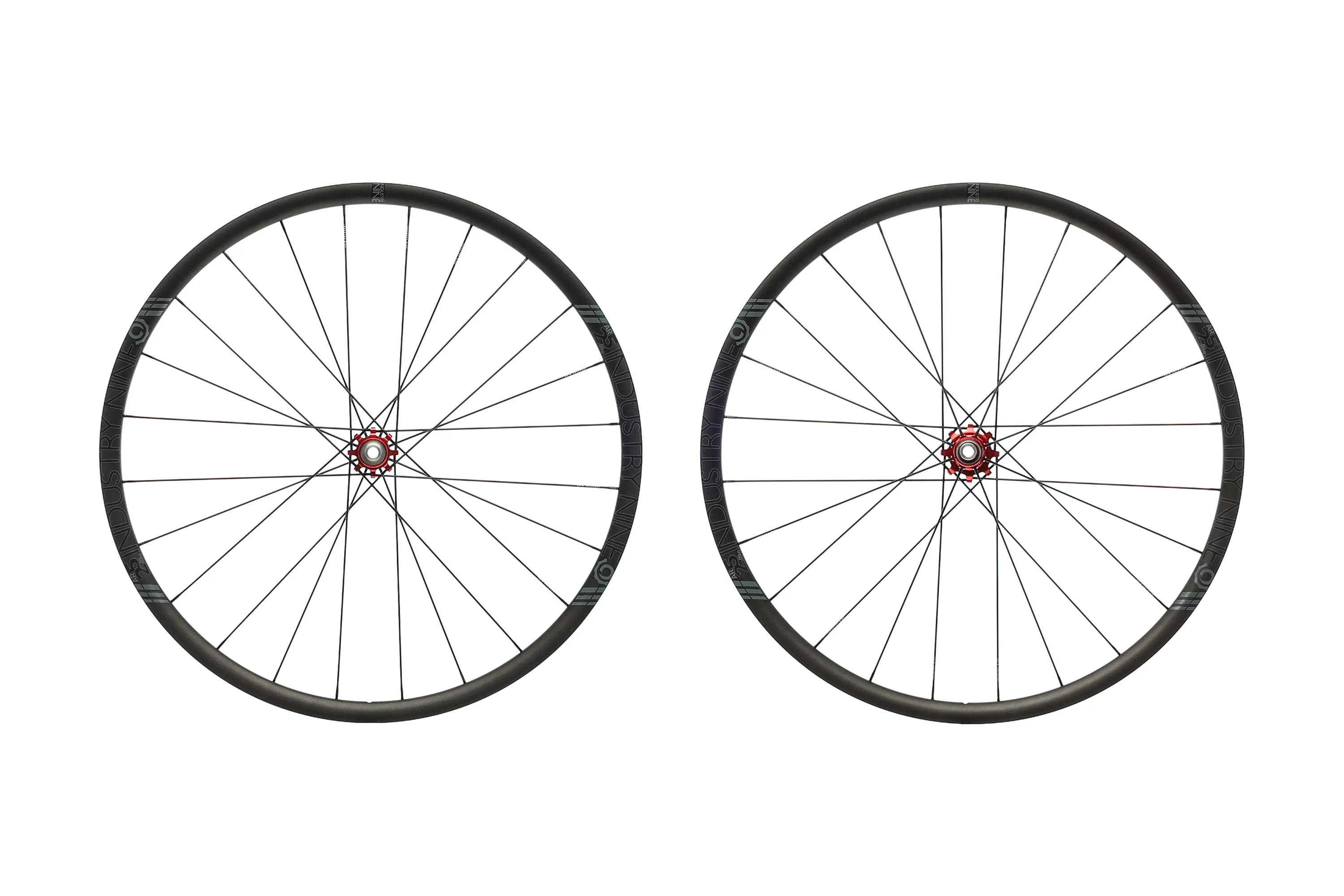 Industry Nine AR25 TRA Alloy Tubeless 700c Wheelset