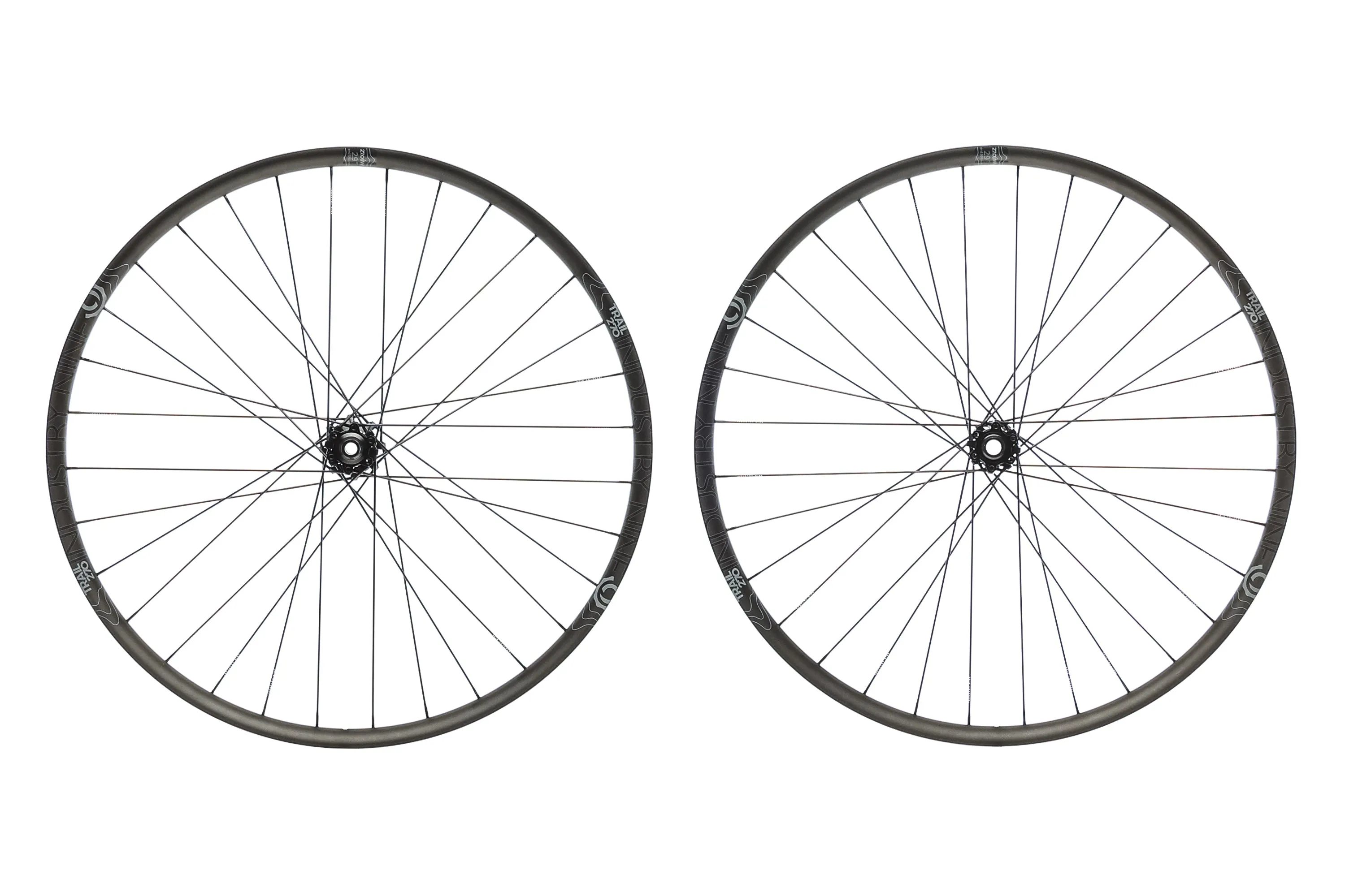 Industry Nine Trail 270 w/ I9 Hydra Hubs Alloy Tubeless 29" Wheelset