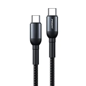 1M Usb-C To Usb-C 60W Charging Cable Black Ls-Tc37 Pisen Trending Hot Picks Instant Savings Inside