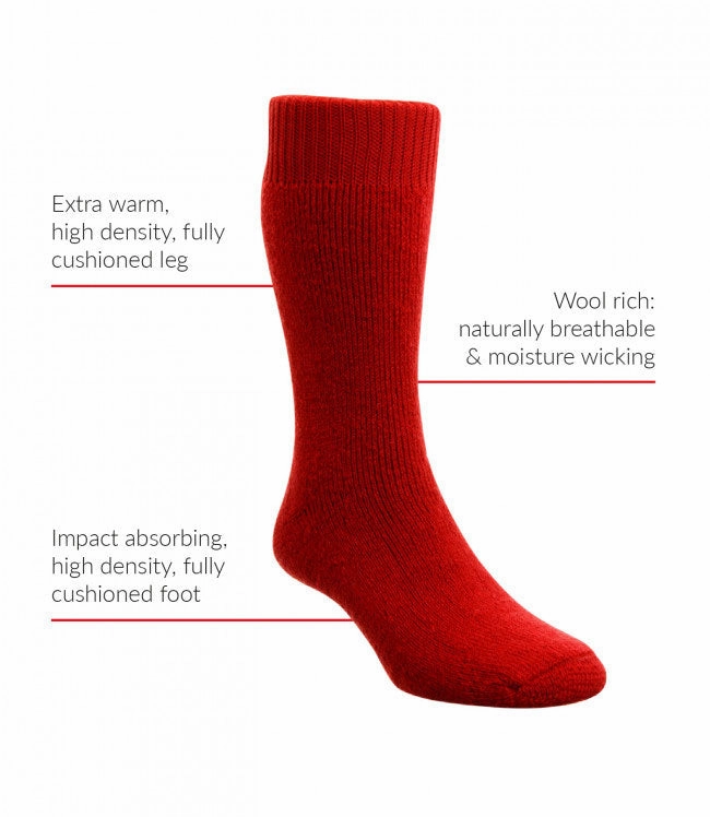 Hj Hall Rambler Cushioned Wool Sock Clearance Blowout Dont Miss This Deal