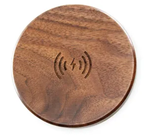 Trending Now Discount Special Online Offer Iq Wireless Charger Pad W/Charger - Real Wood
