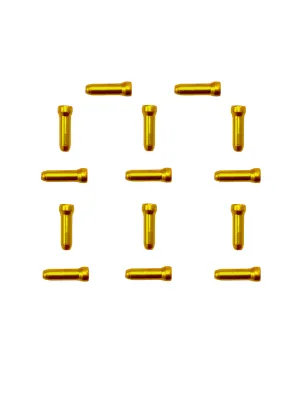 Jagwire Cable End For Gear Or Brake Cable - Gold