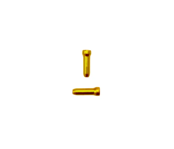 Jagwire Cable End For Gear Or Brake Cable - Gold
