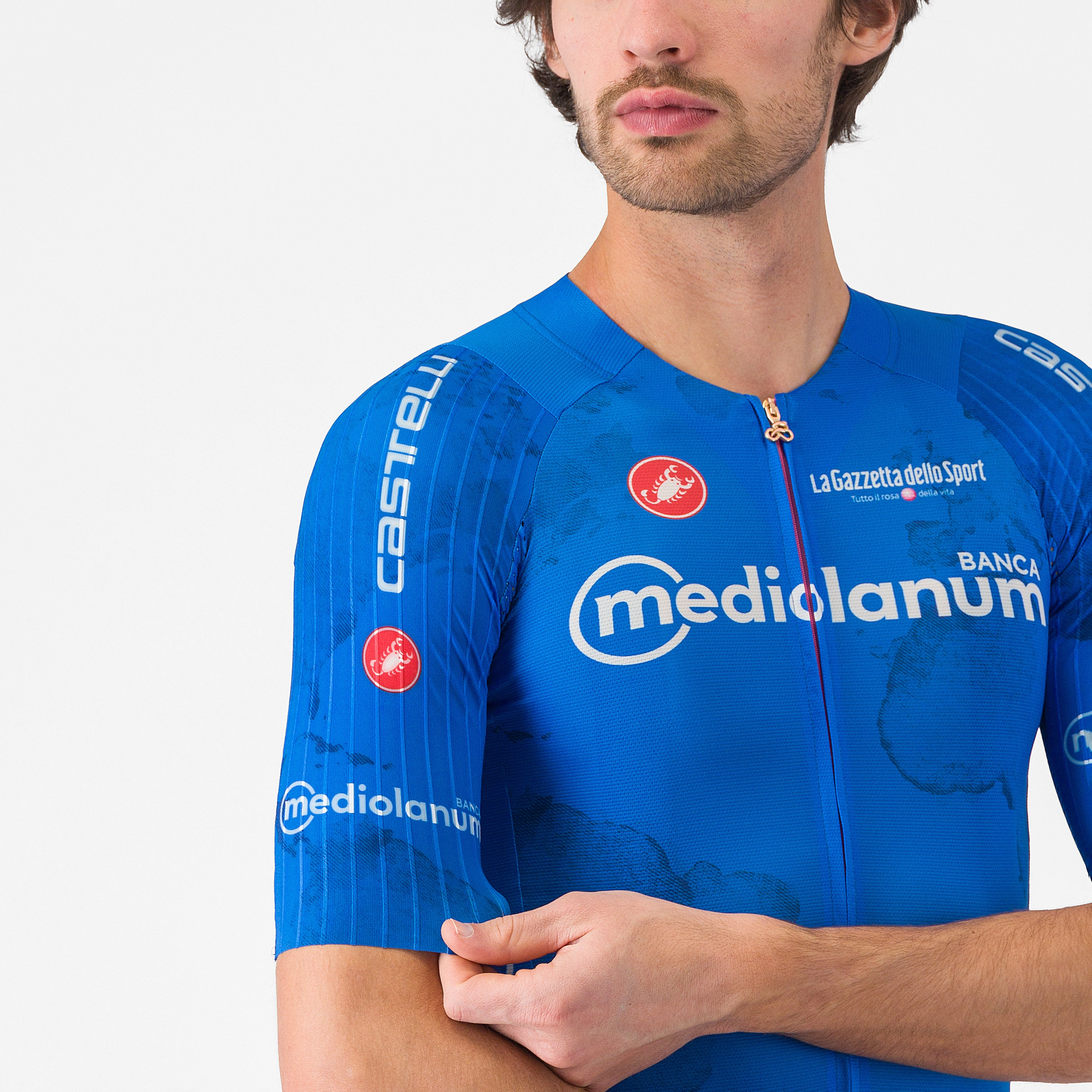 Jersey Blue Giro d'Italia 2025 Race 8S