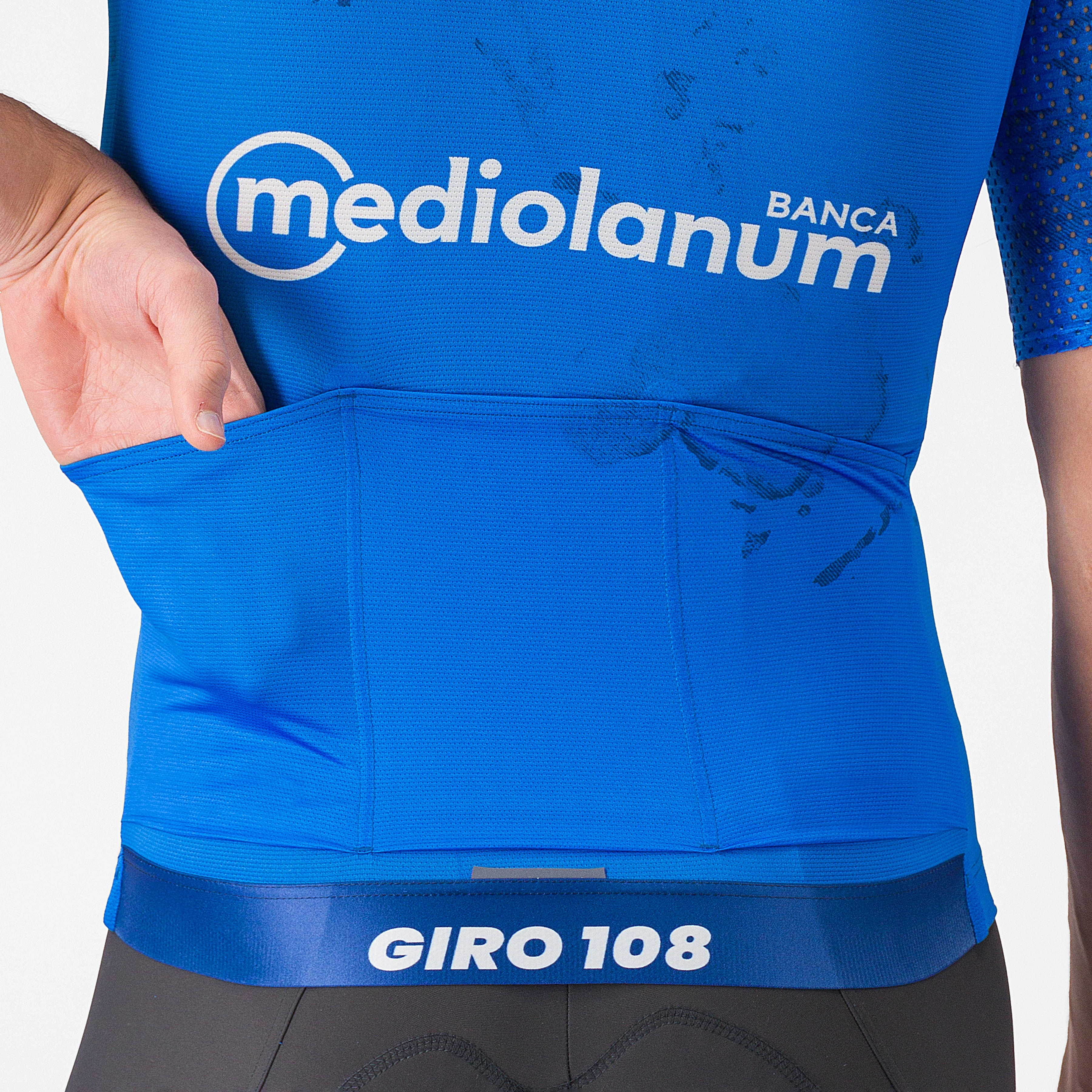 Jersey Blue Giro d'Italia 2025 Race 8S