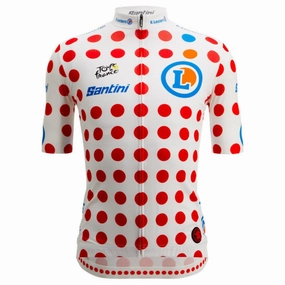 Jersey Pois Tour de France 2025 Fan Line