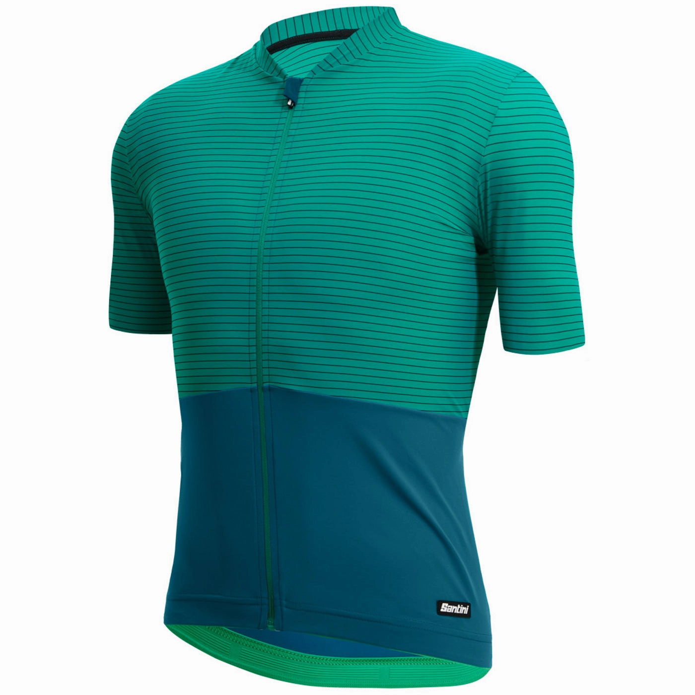 Jersey Santini Color Stripe - Green