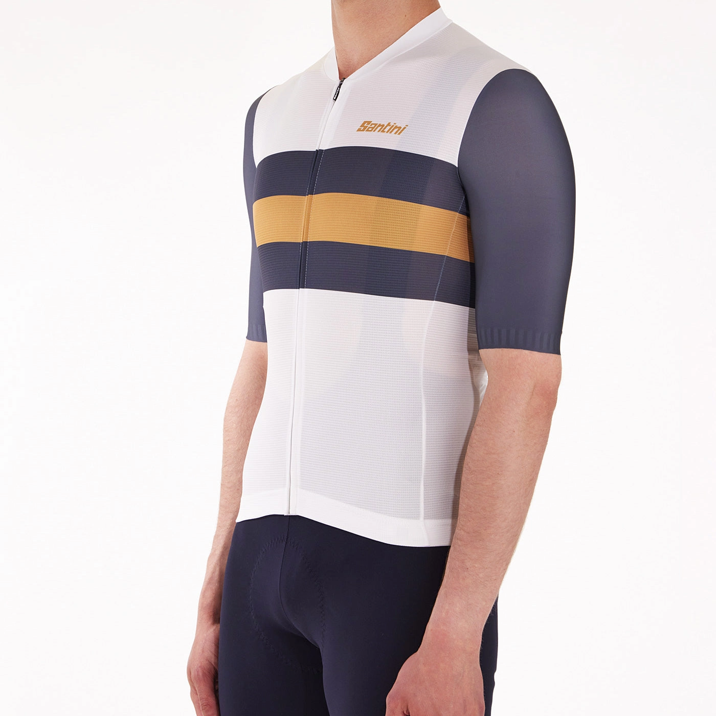 Jersey Santini Sleek Bengal - White