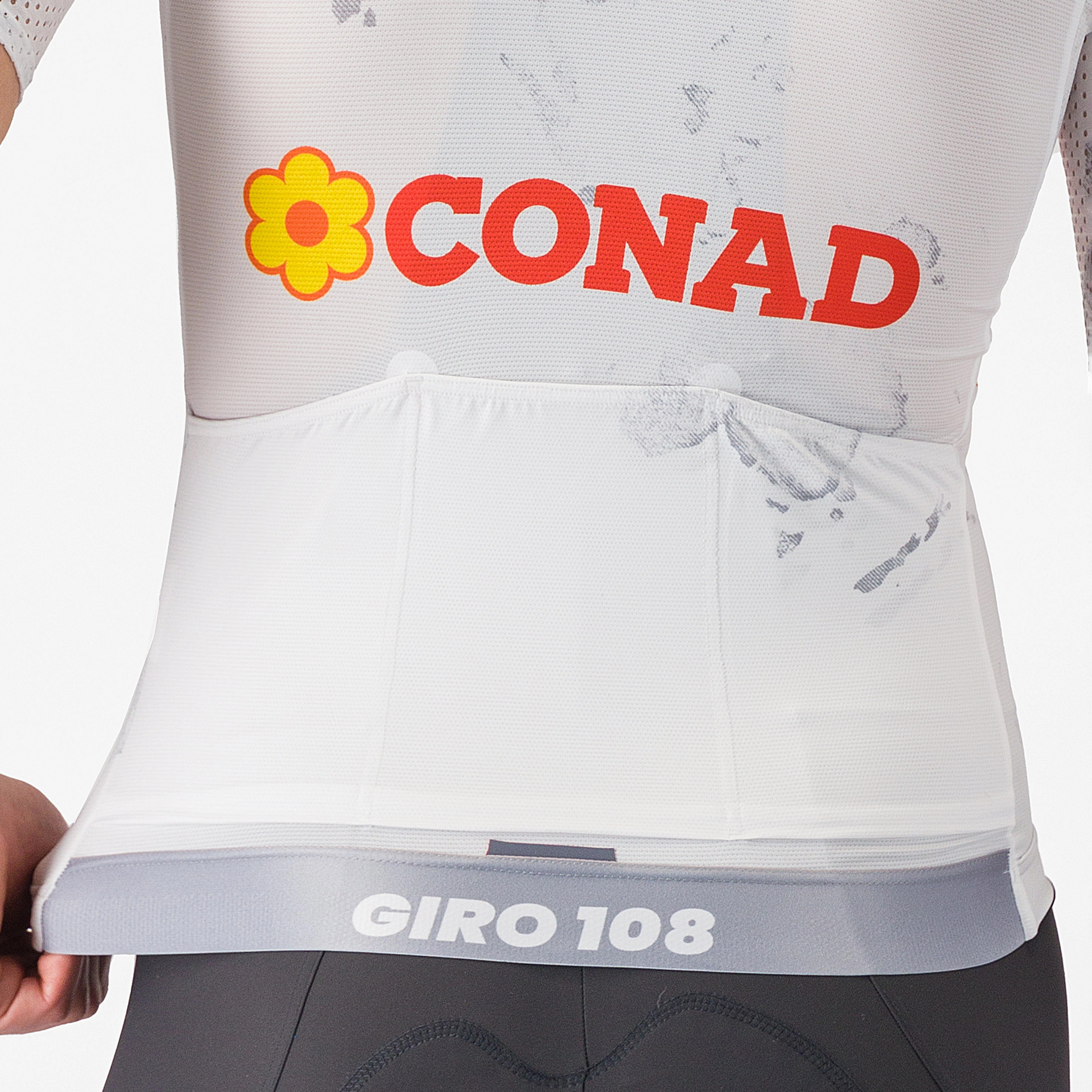 Jersey White Giro d'Italia 2025 Race 8S