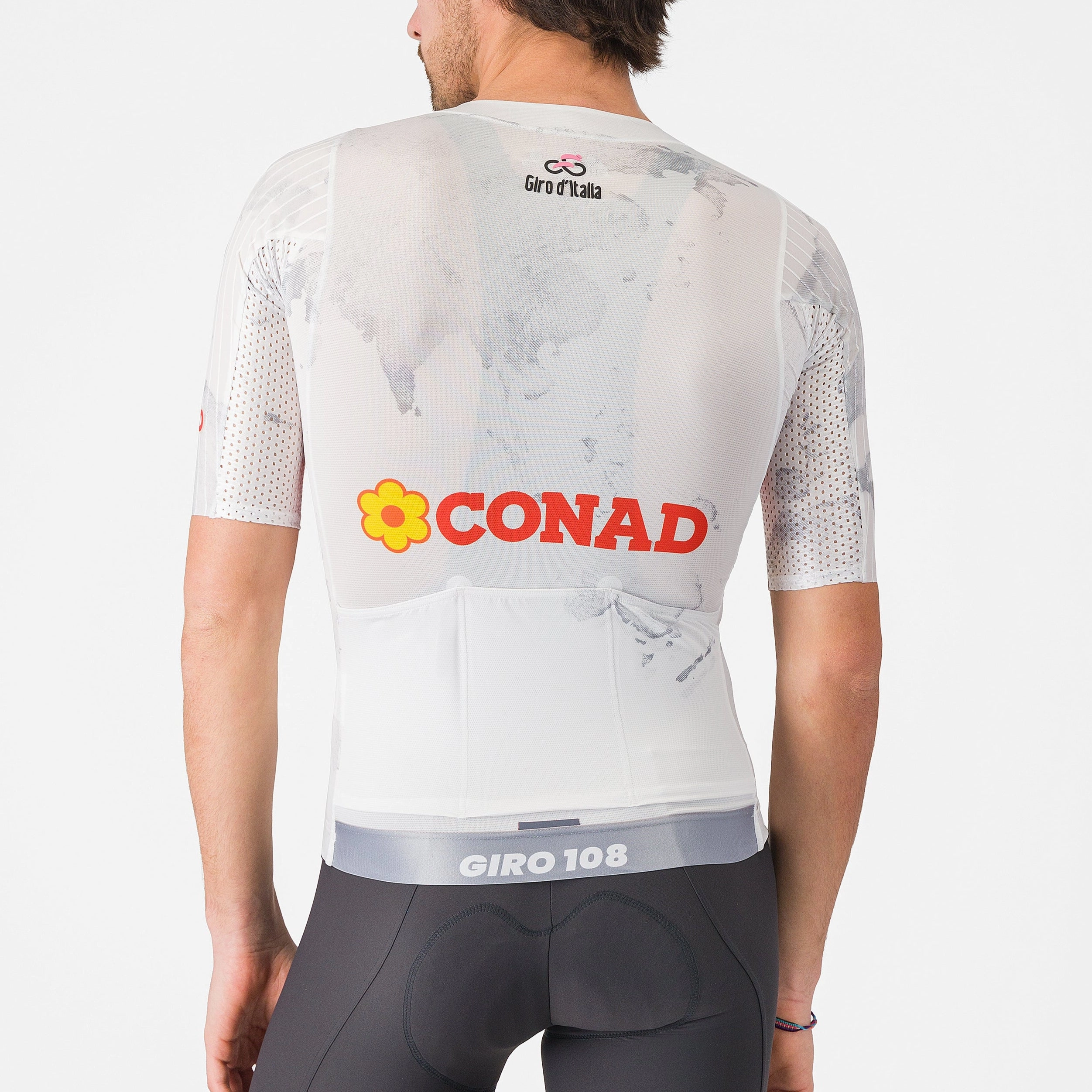 Jersey White Giro d'Italia 2025 Race 8S