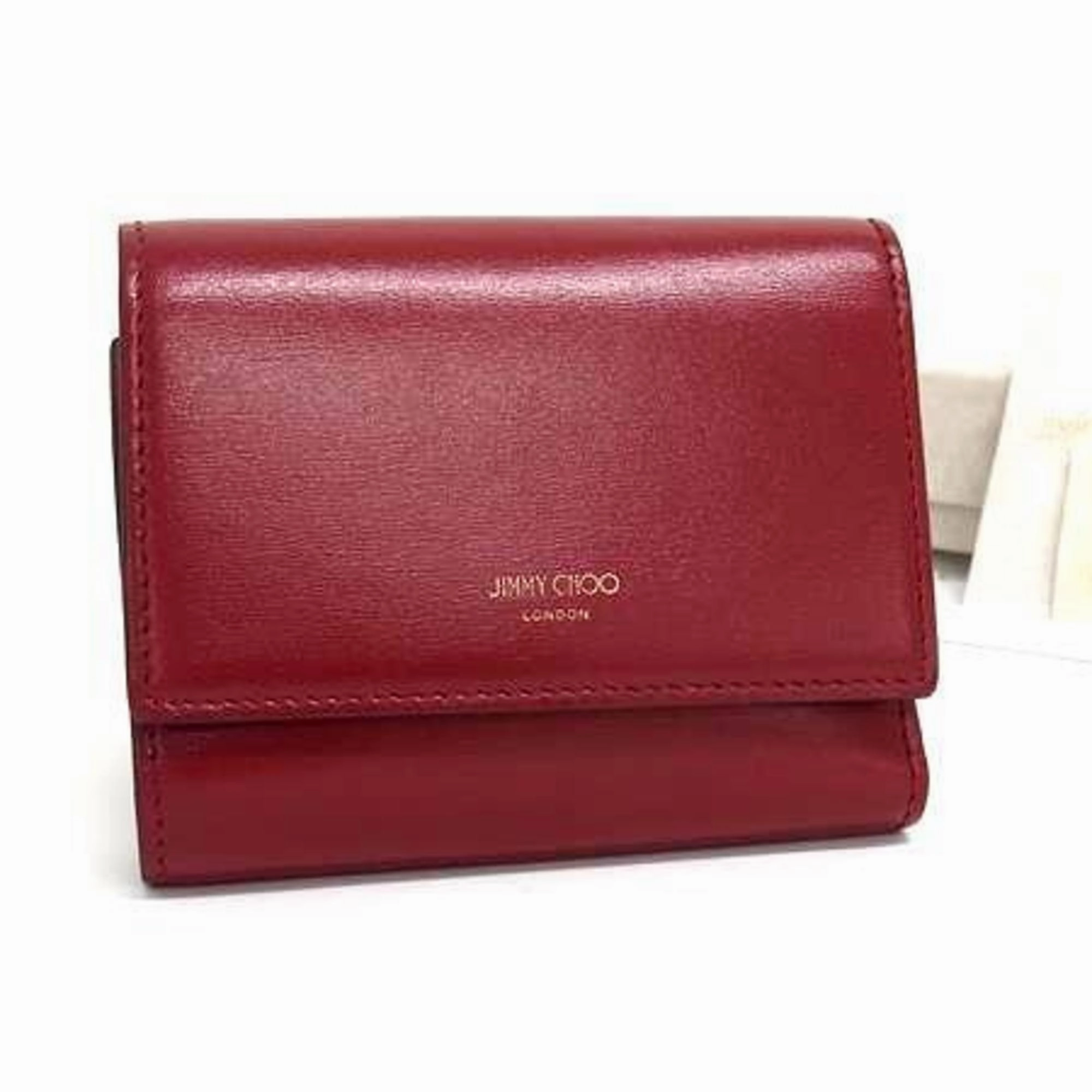 Jimmy Choo Leather Coin Purse/Coin Case (Pre-Owned) MustHave Deal